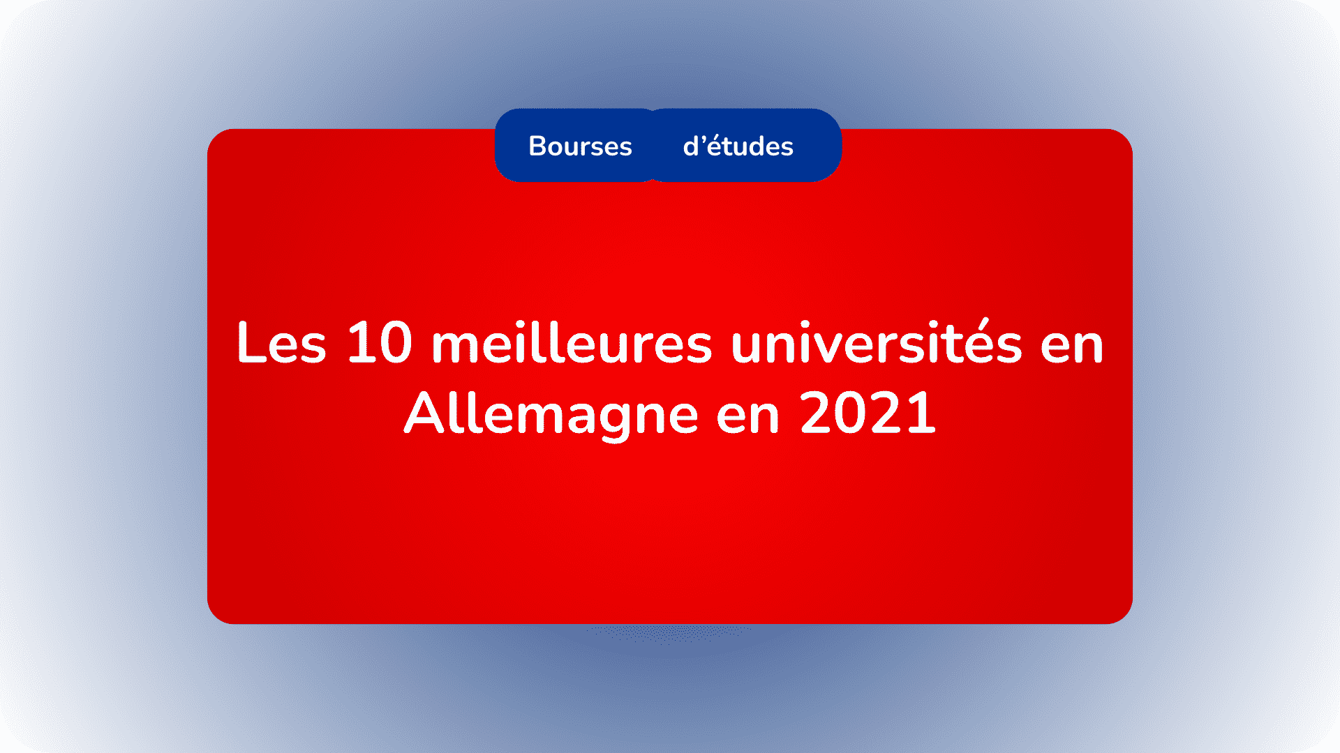 Meilleures Universités en Allemagne