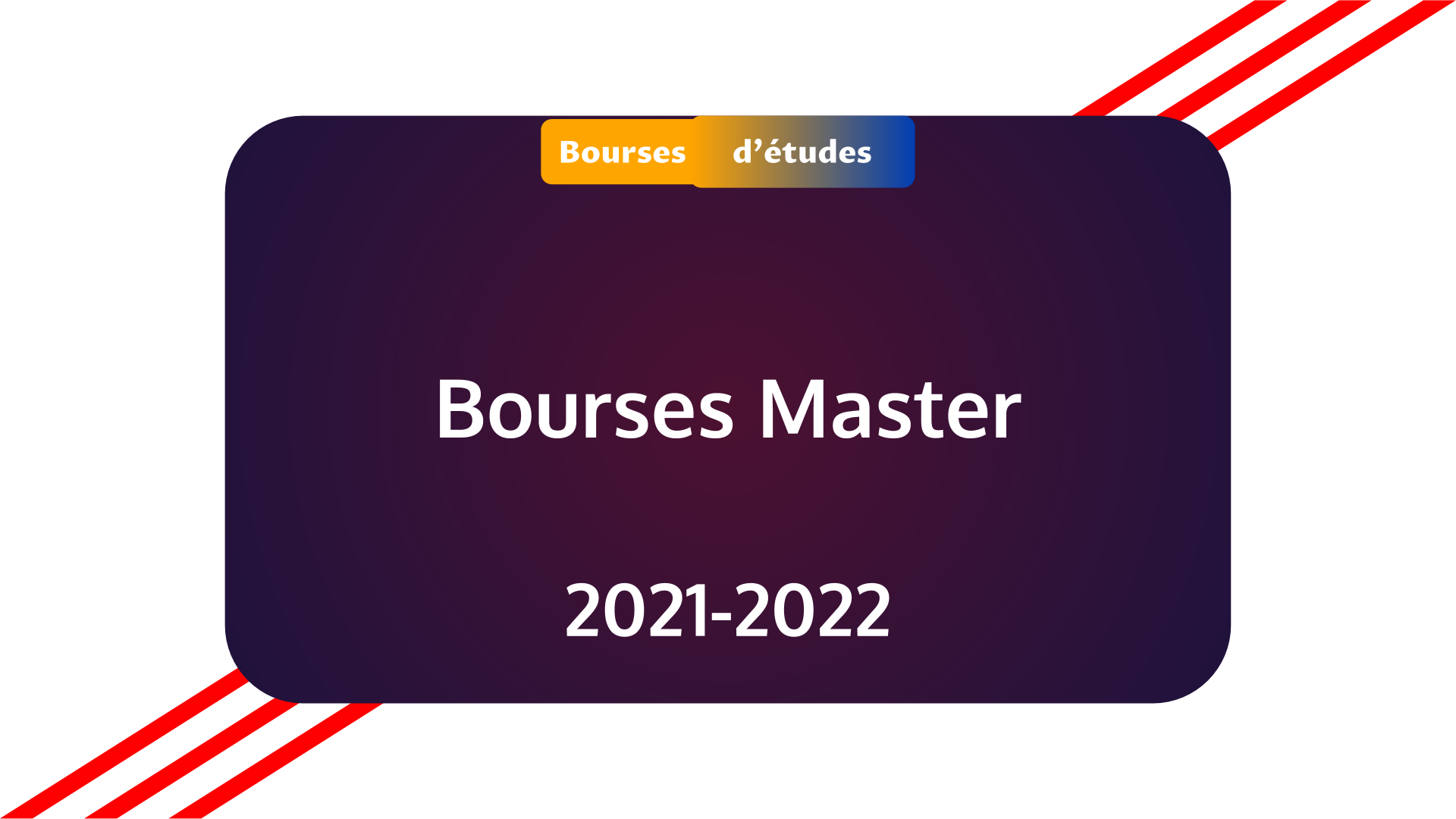 Bourses Master
