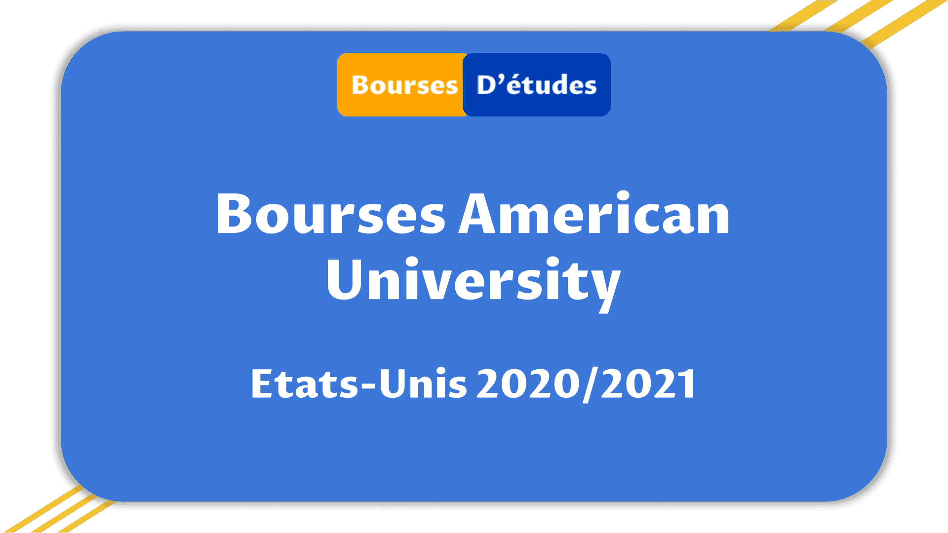 Bourses American University