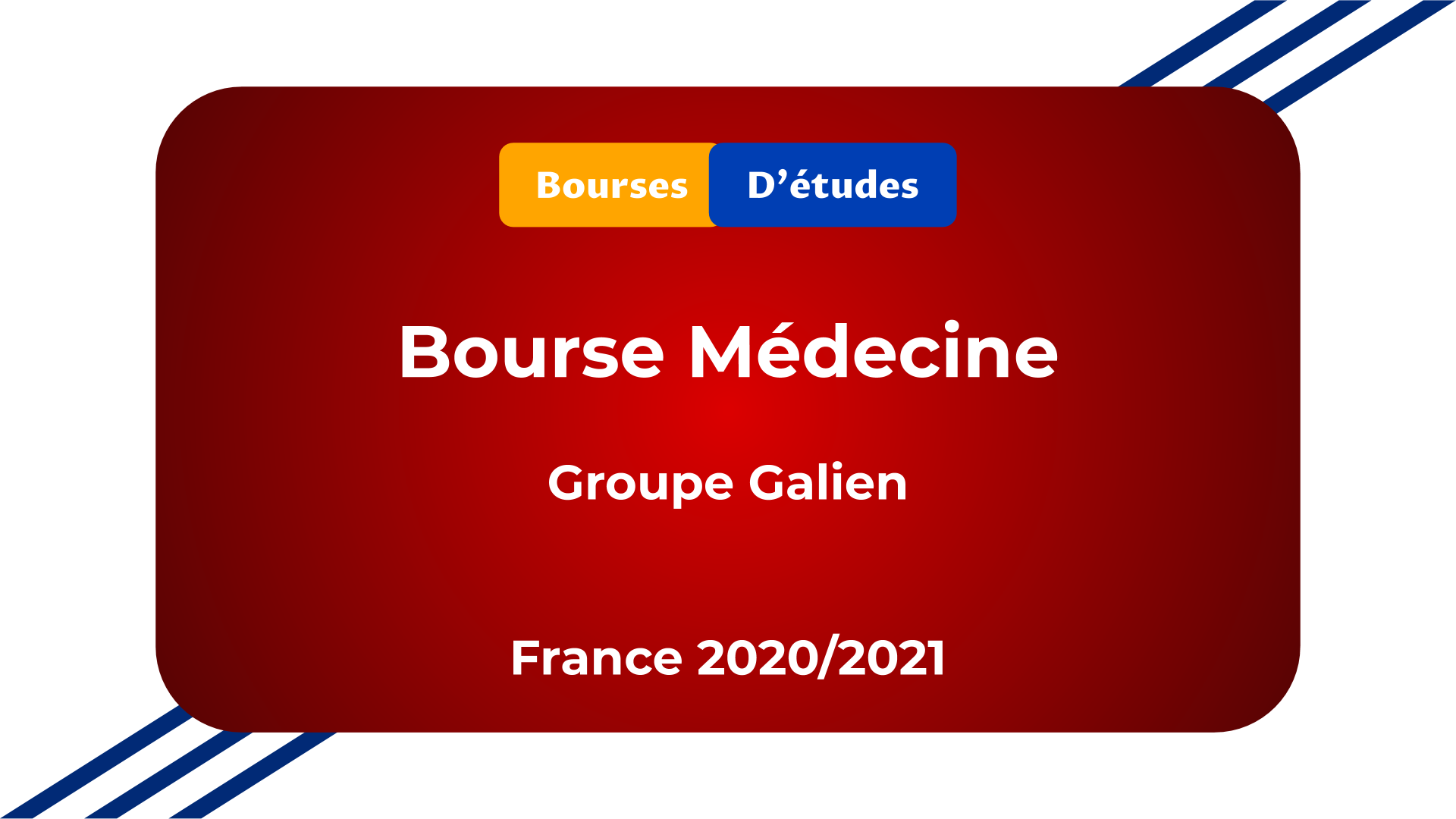 Bourse Galien En Medecine France 2020 210 Places Bourses D Etudes