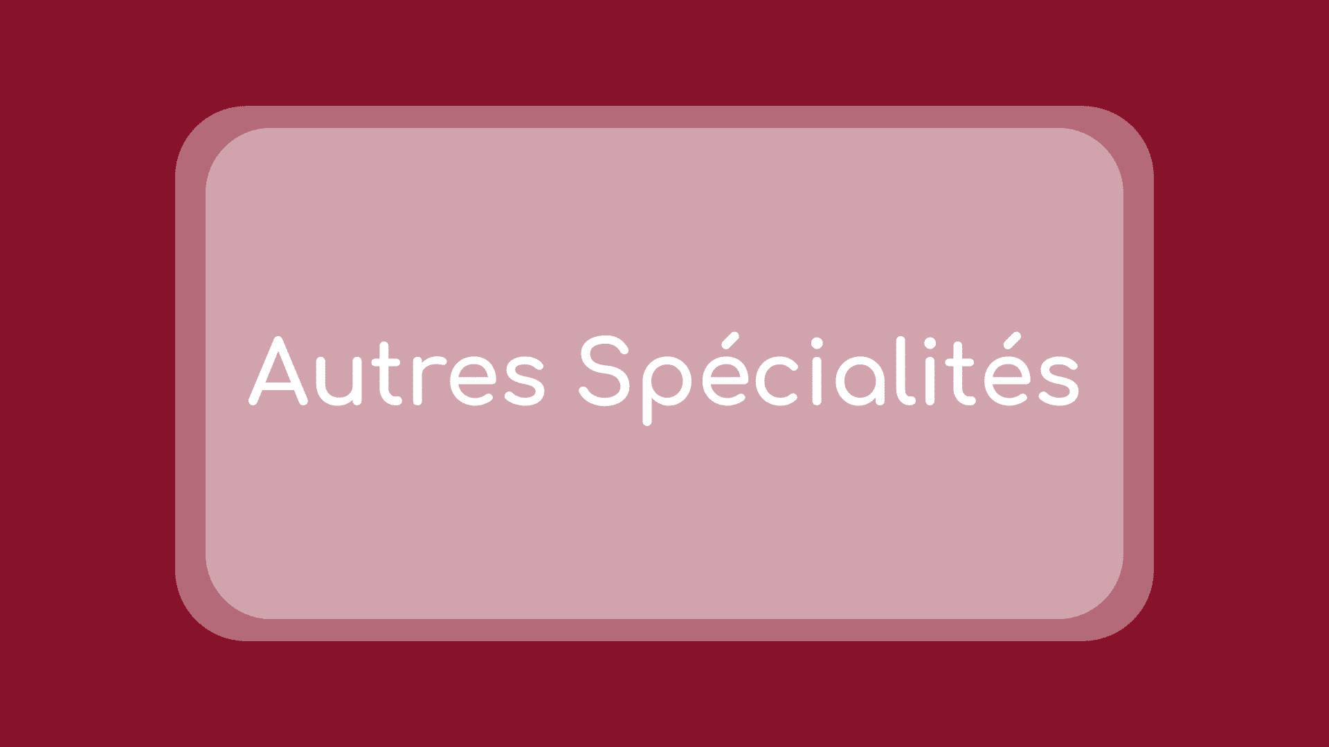 Bourses d'études dans d'autres spécialités