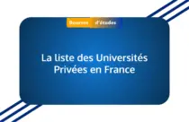 Liste des universités en France  La liste des 75 universités