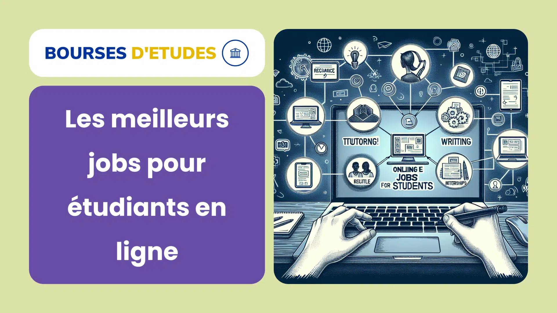 Les meilleurs jobs pour étudiants en ligne