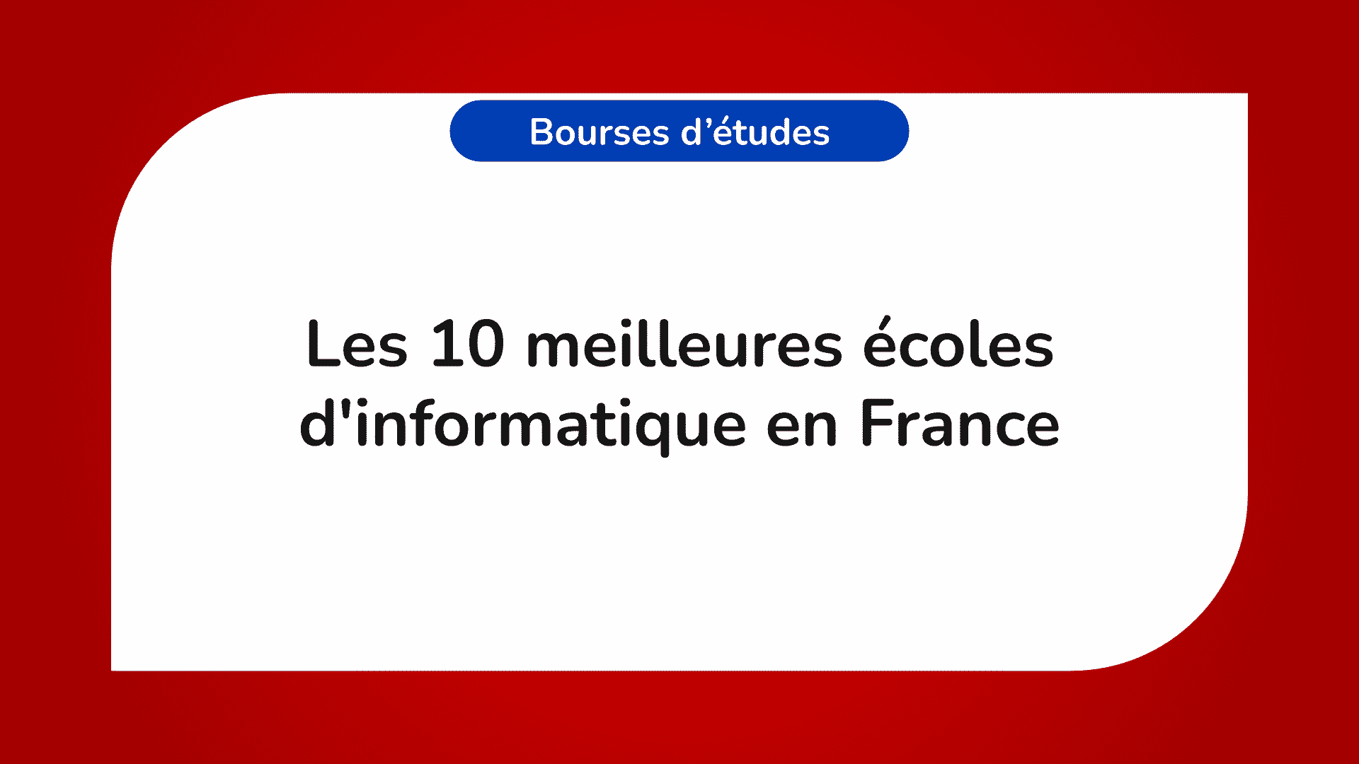 meilleures écoles d'informatique en France