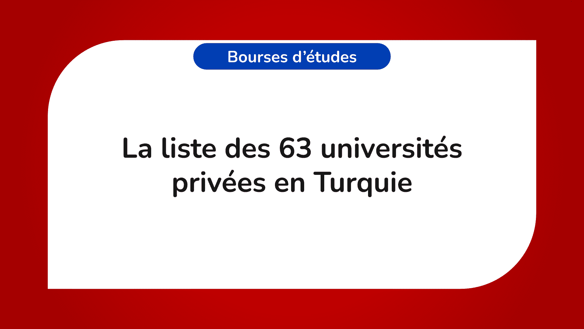 universités privées en Turquie