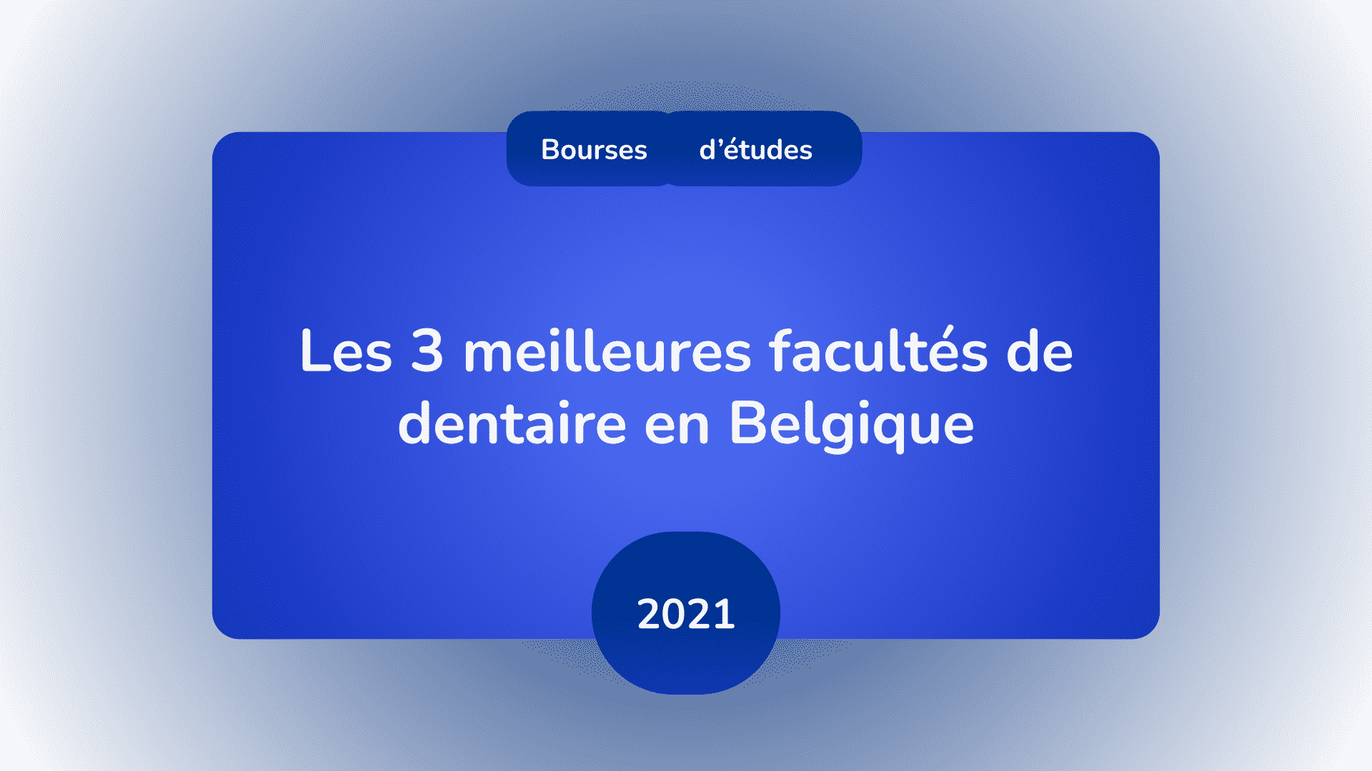 facultés de dentaire en Belgique