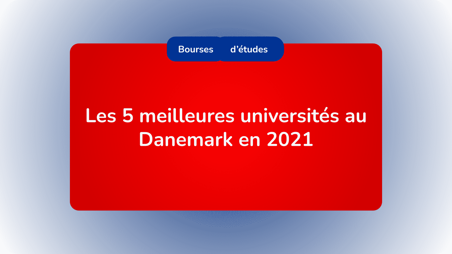 meilleures universités au Danemark