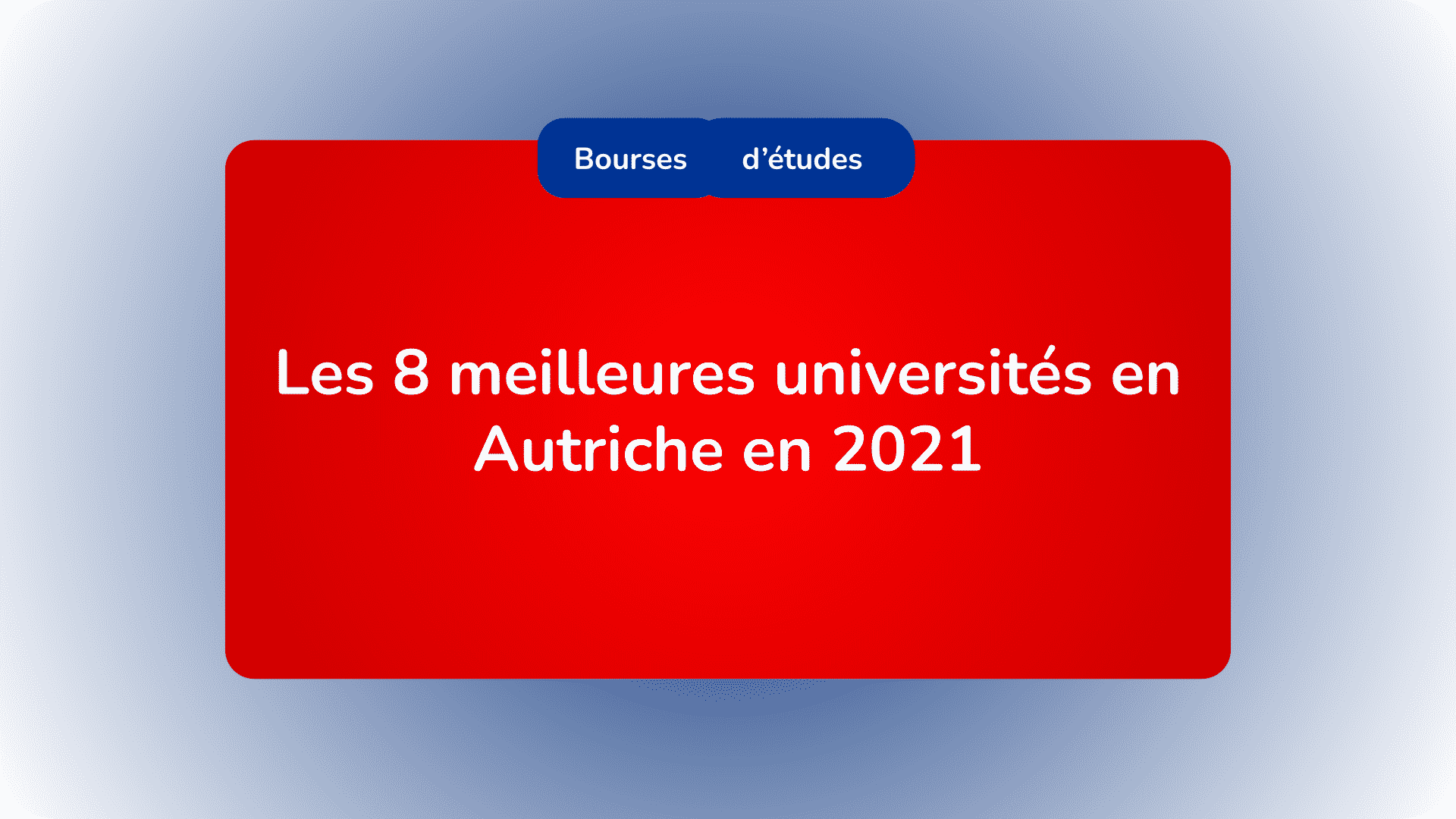 meilleures universités en Autriche