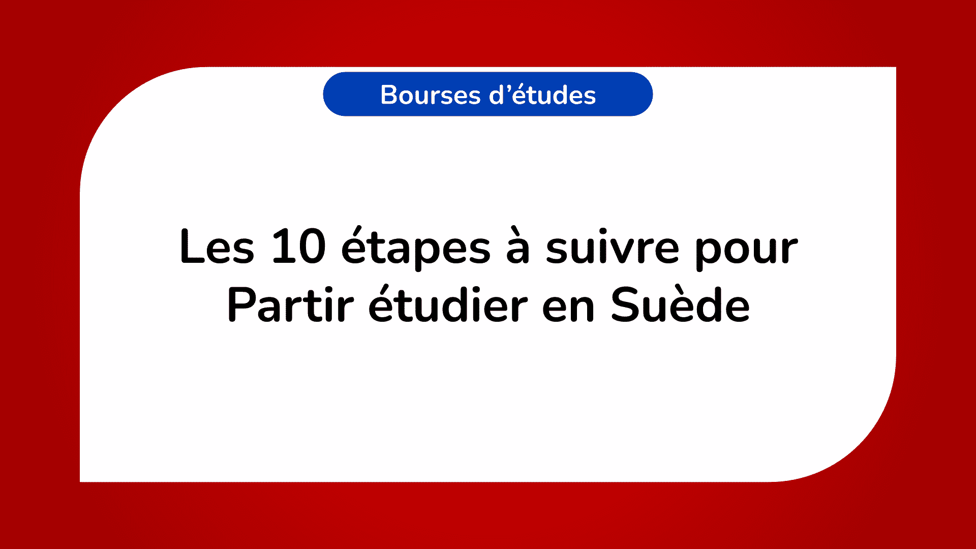 Partir étudier en Suède