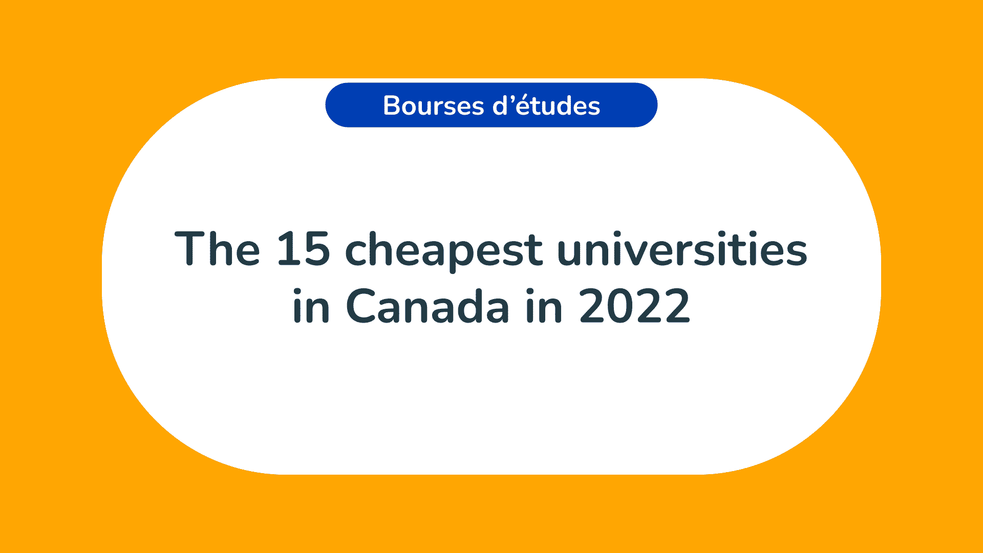 cheapest universities in Canada