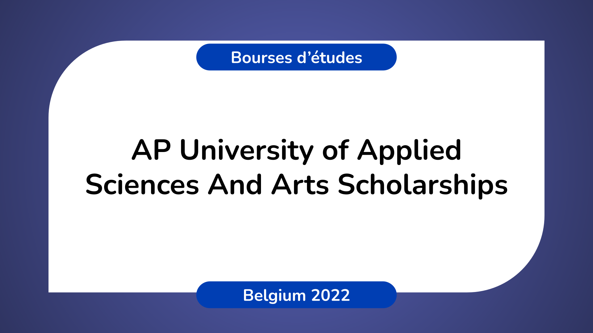 AP University of Applied Sciences And Arts Scholarships 2022