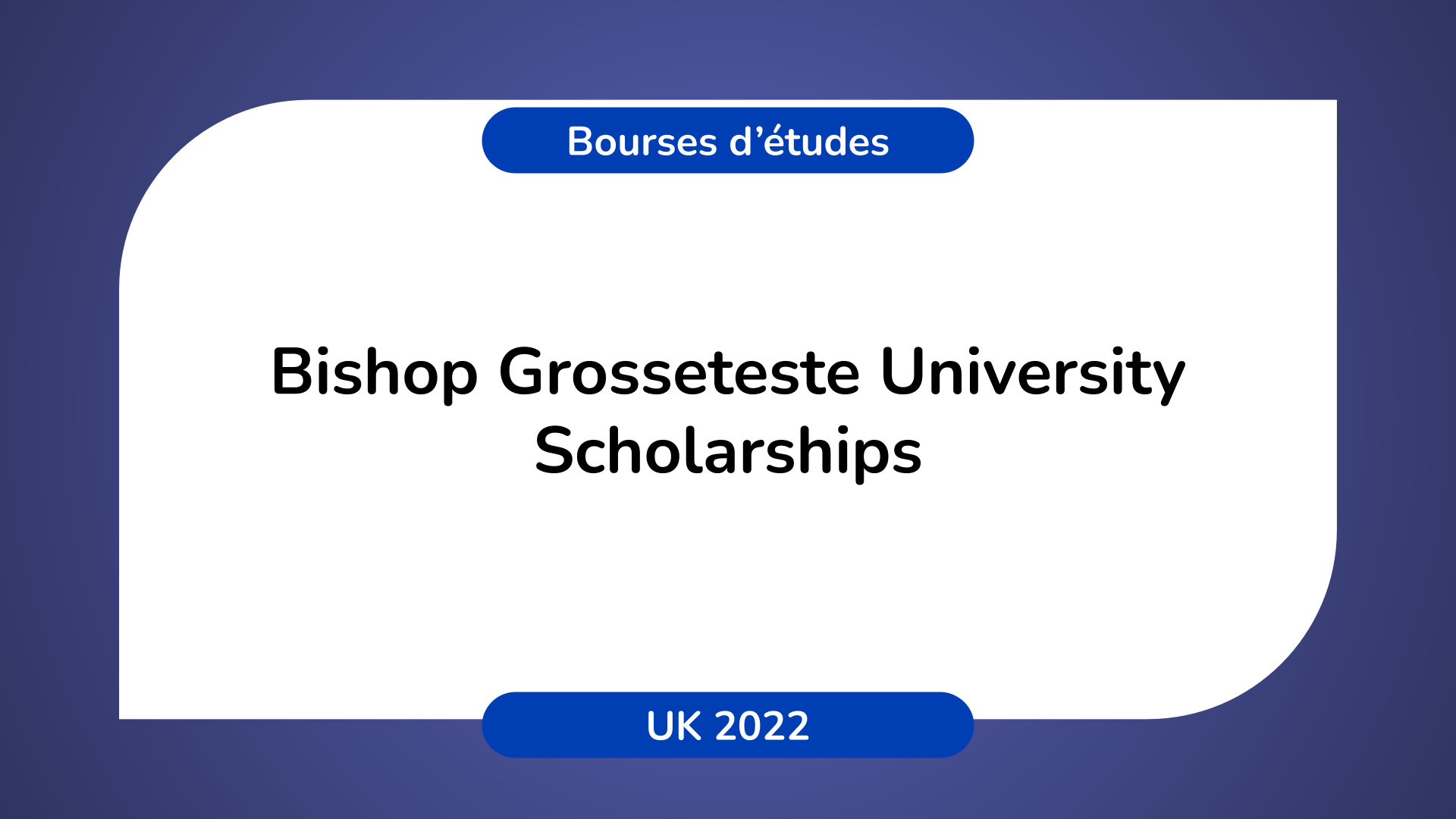Bishop Grosseteste University Scholarships UK 2022