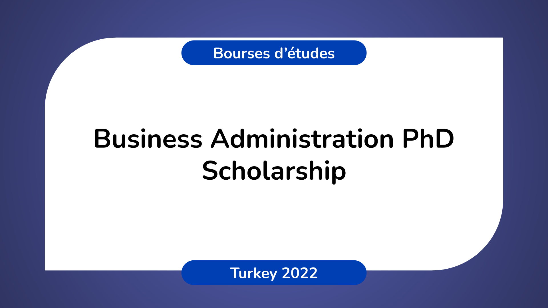 phd business administration in turkey