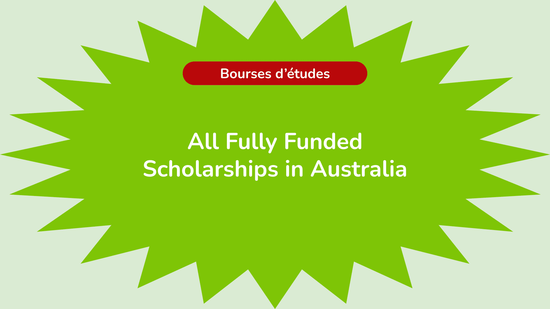 Fully Funded Scholarships in Australia