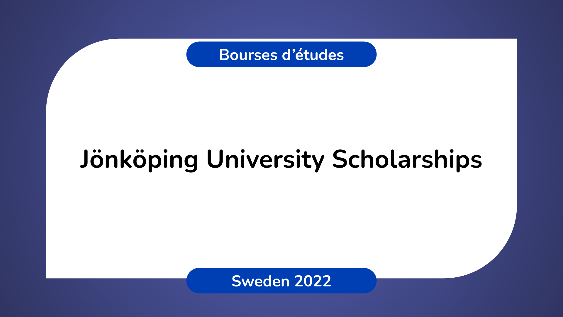 Jönköping University Scholarships Sweden 2022