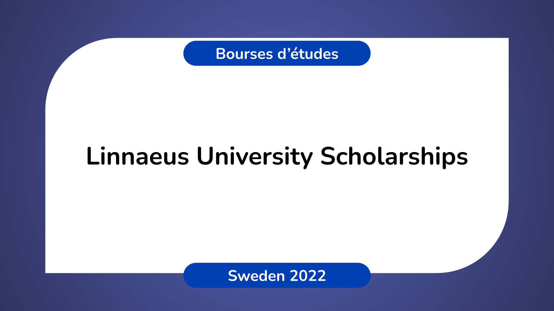 Linnaeus University Scholarships Sweden 2022