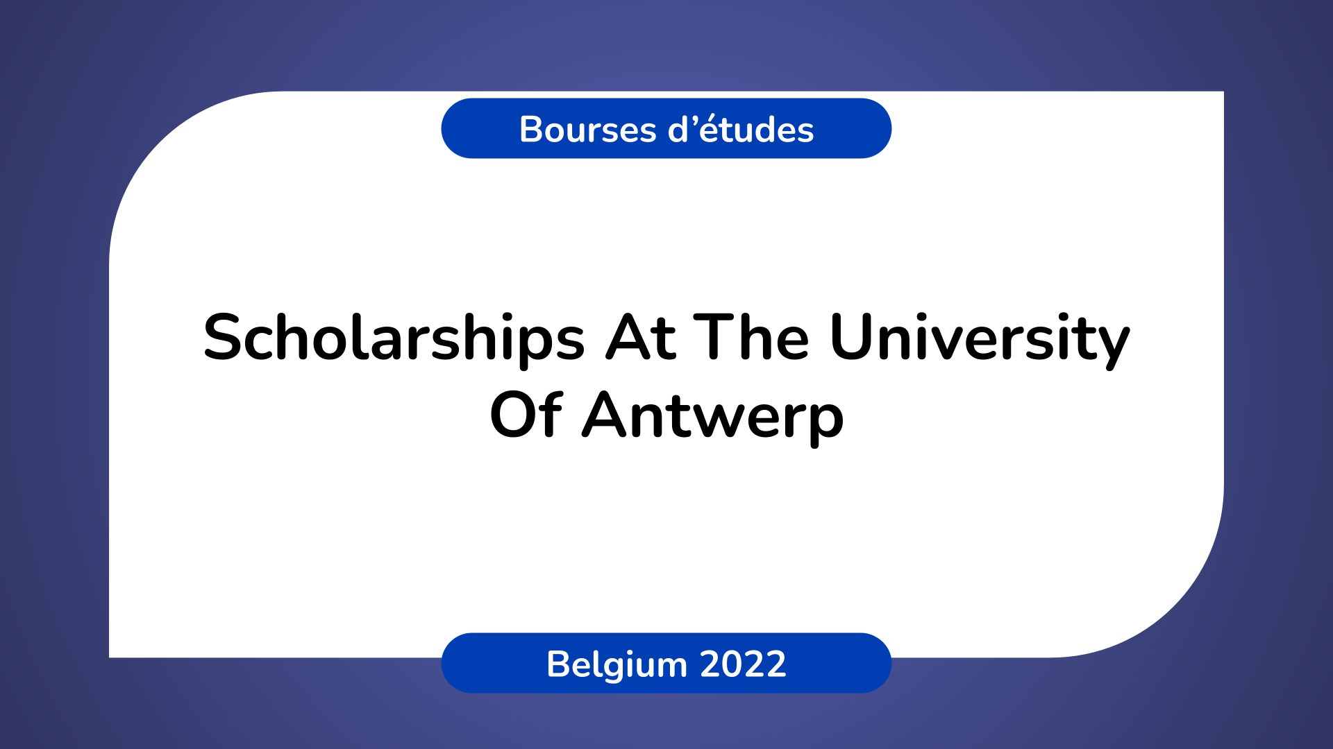 university of antwerp phd scholarship
