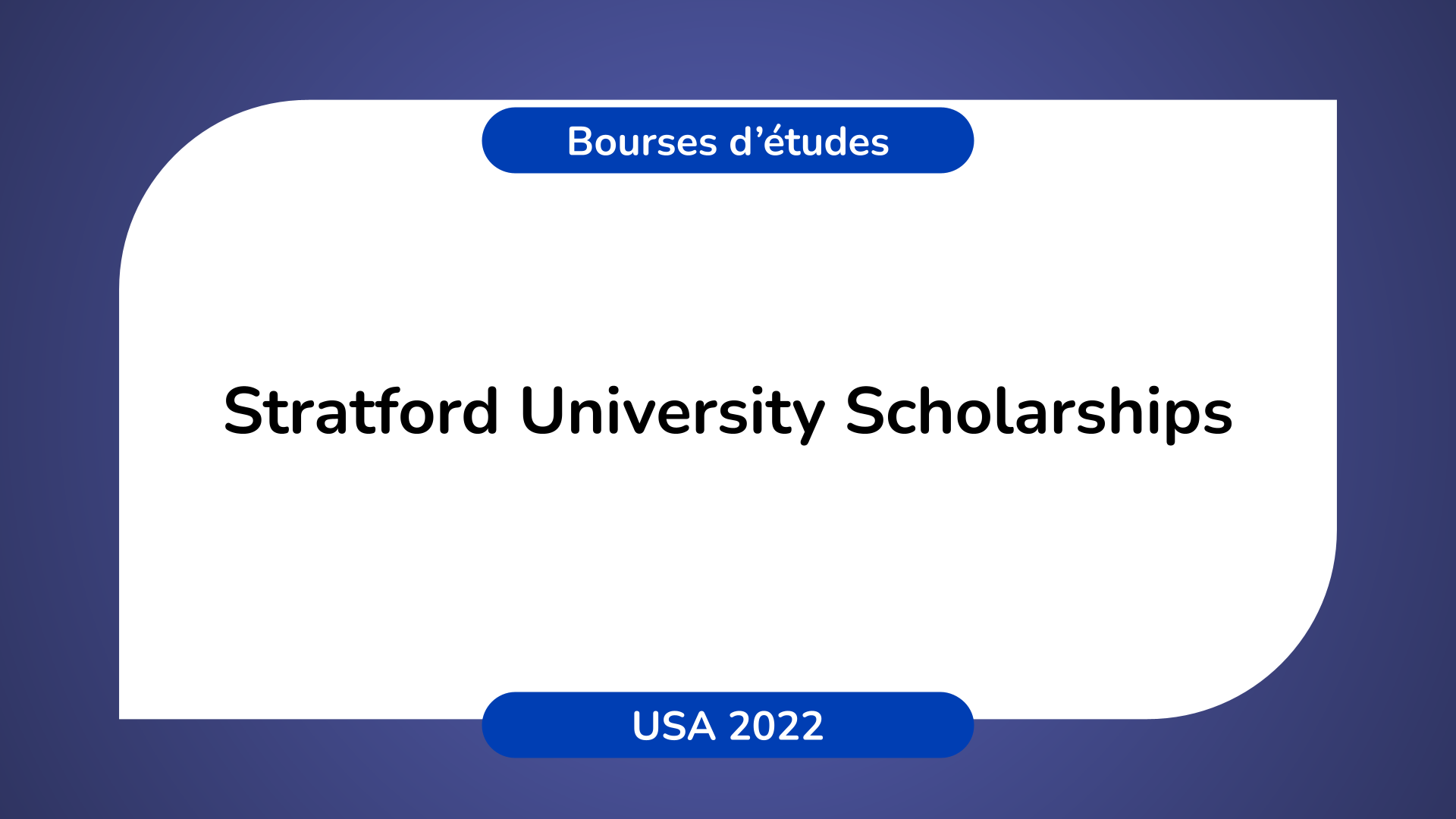 Stratford University Scholarships USA 2022