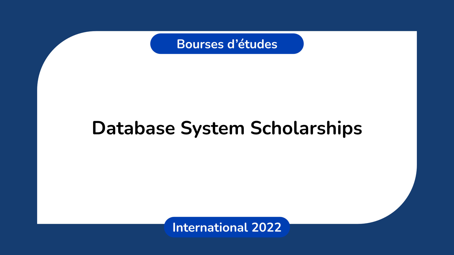 Database System Scholarships