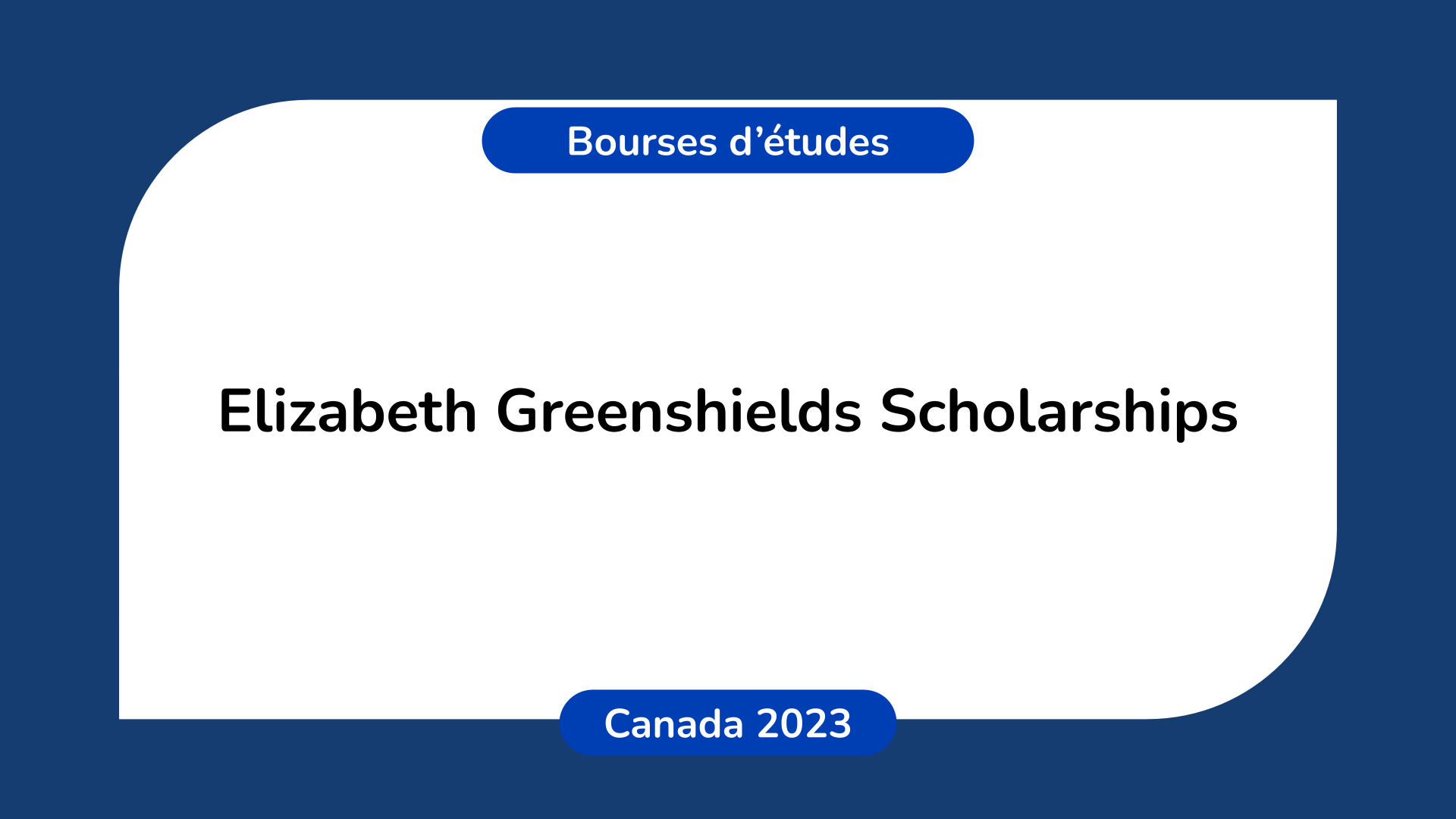 Elizabeth Greenshields Scholarships