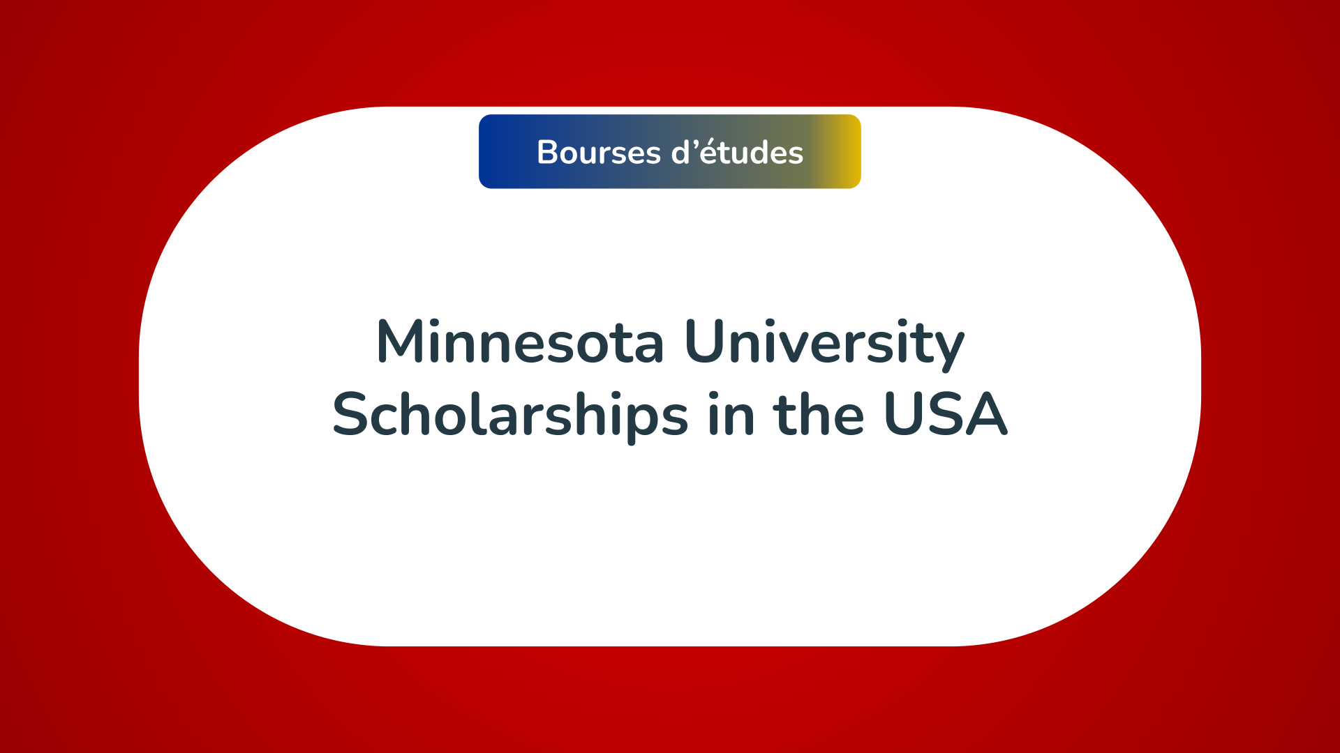 Minnesota University Scholarships