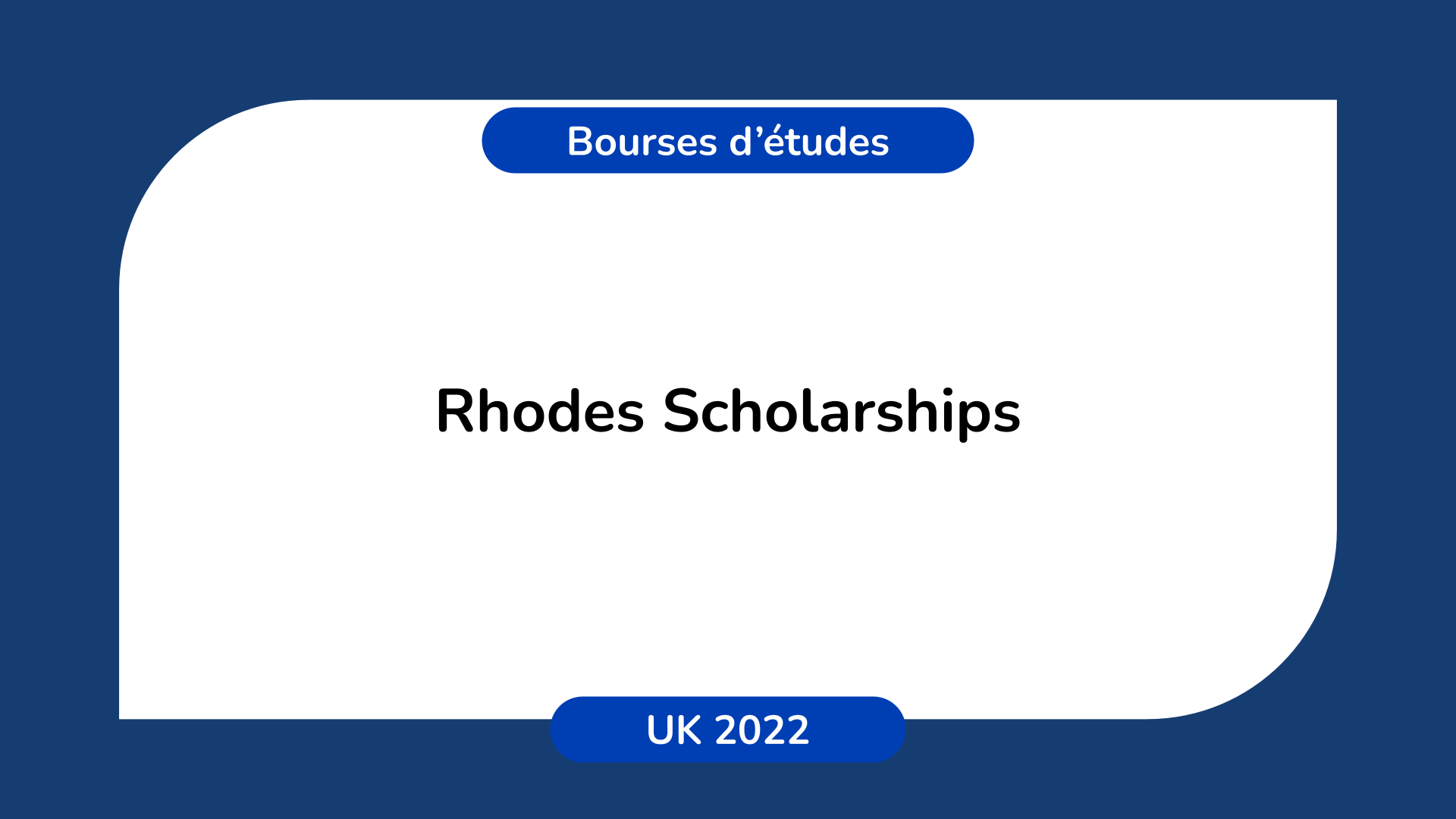 Rhodes Scholarships