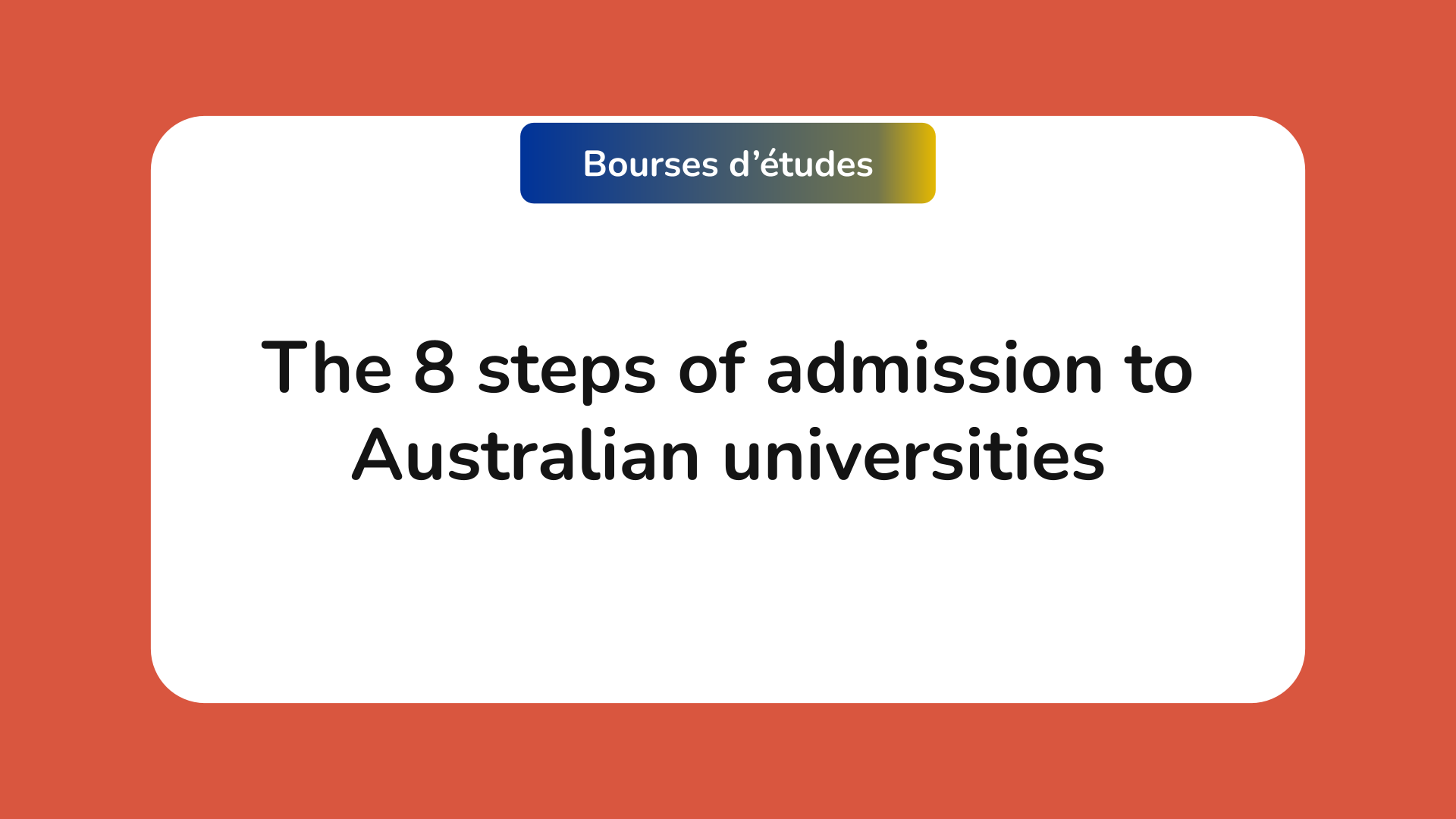 admission to Australian universities