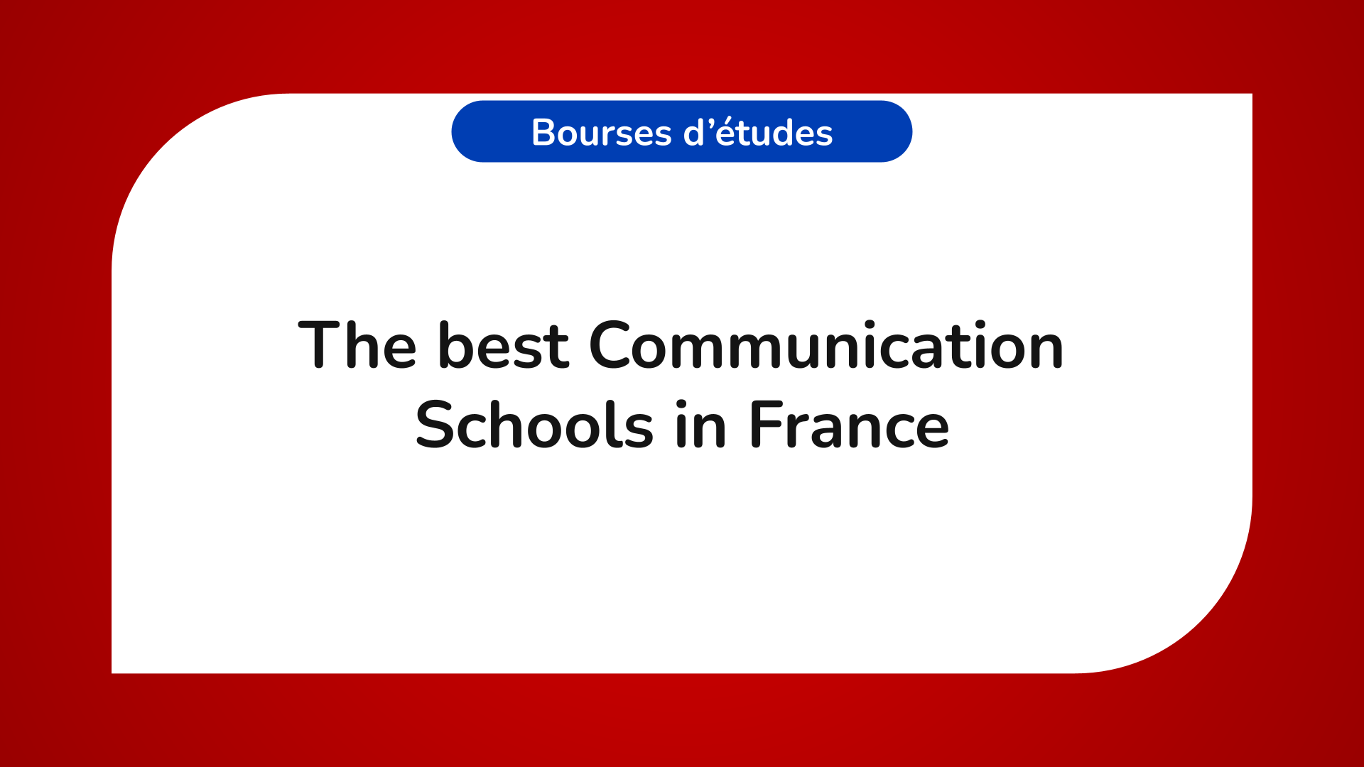 best Communication Schools in France