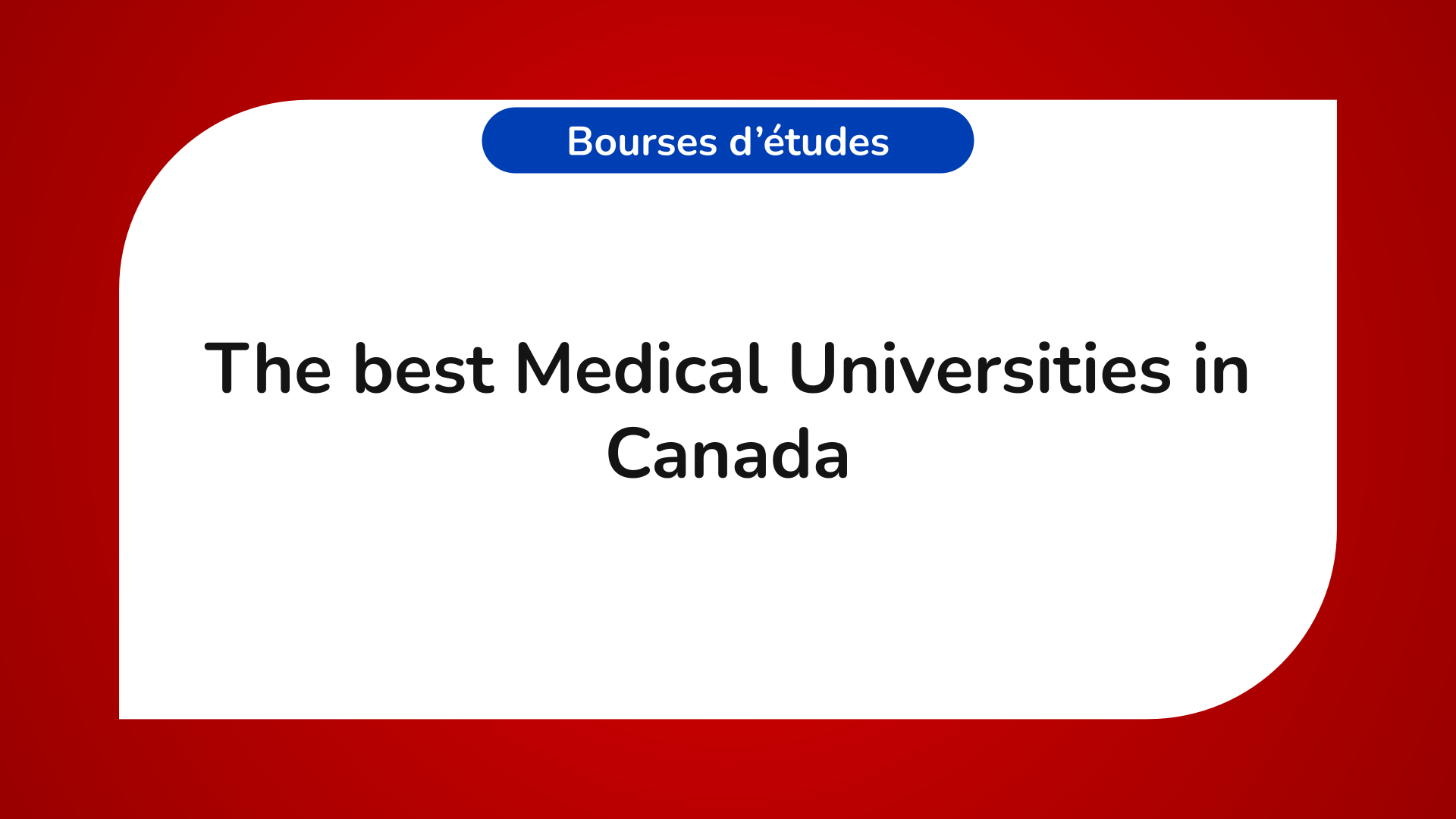 best Medical Universities in Canada