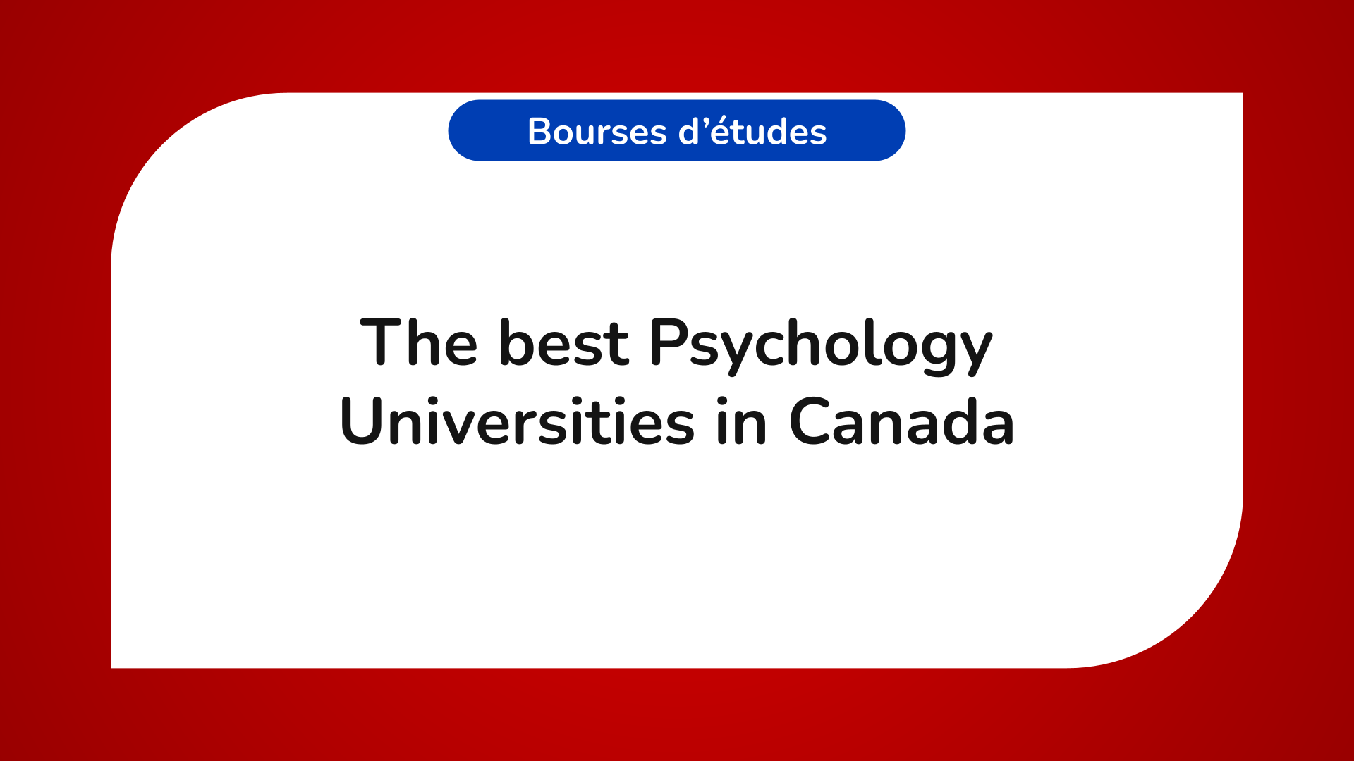best psychology phd programs in canada