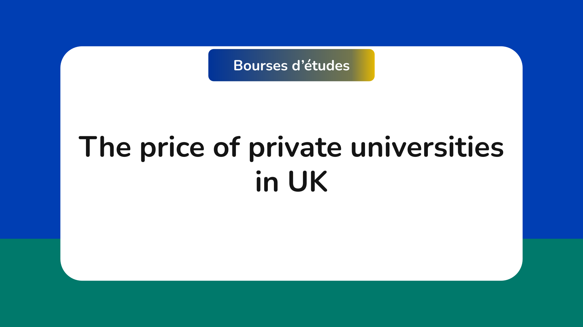 Price Of Private Universities In UK 