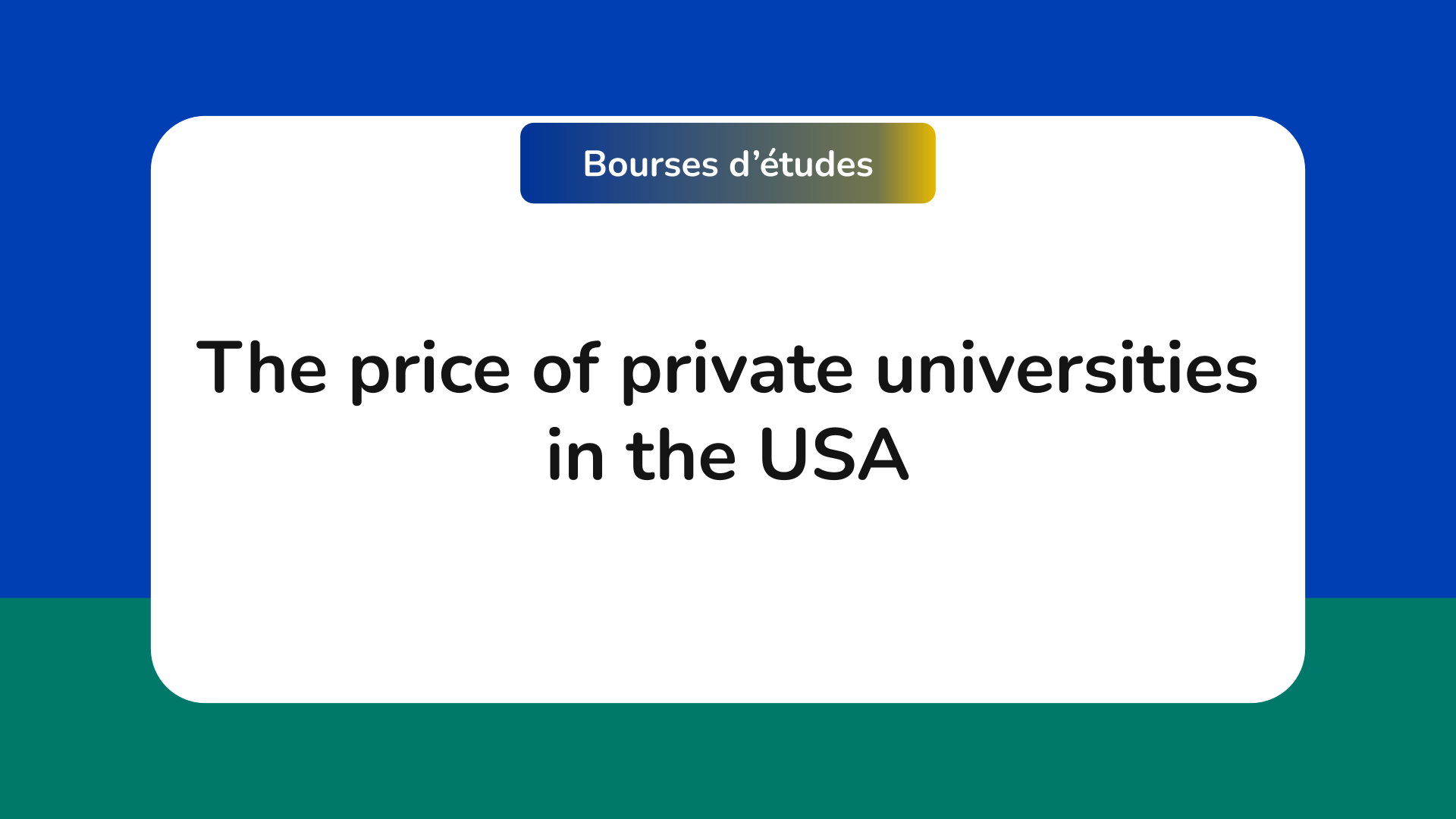price of private universities in the USA