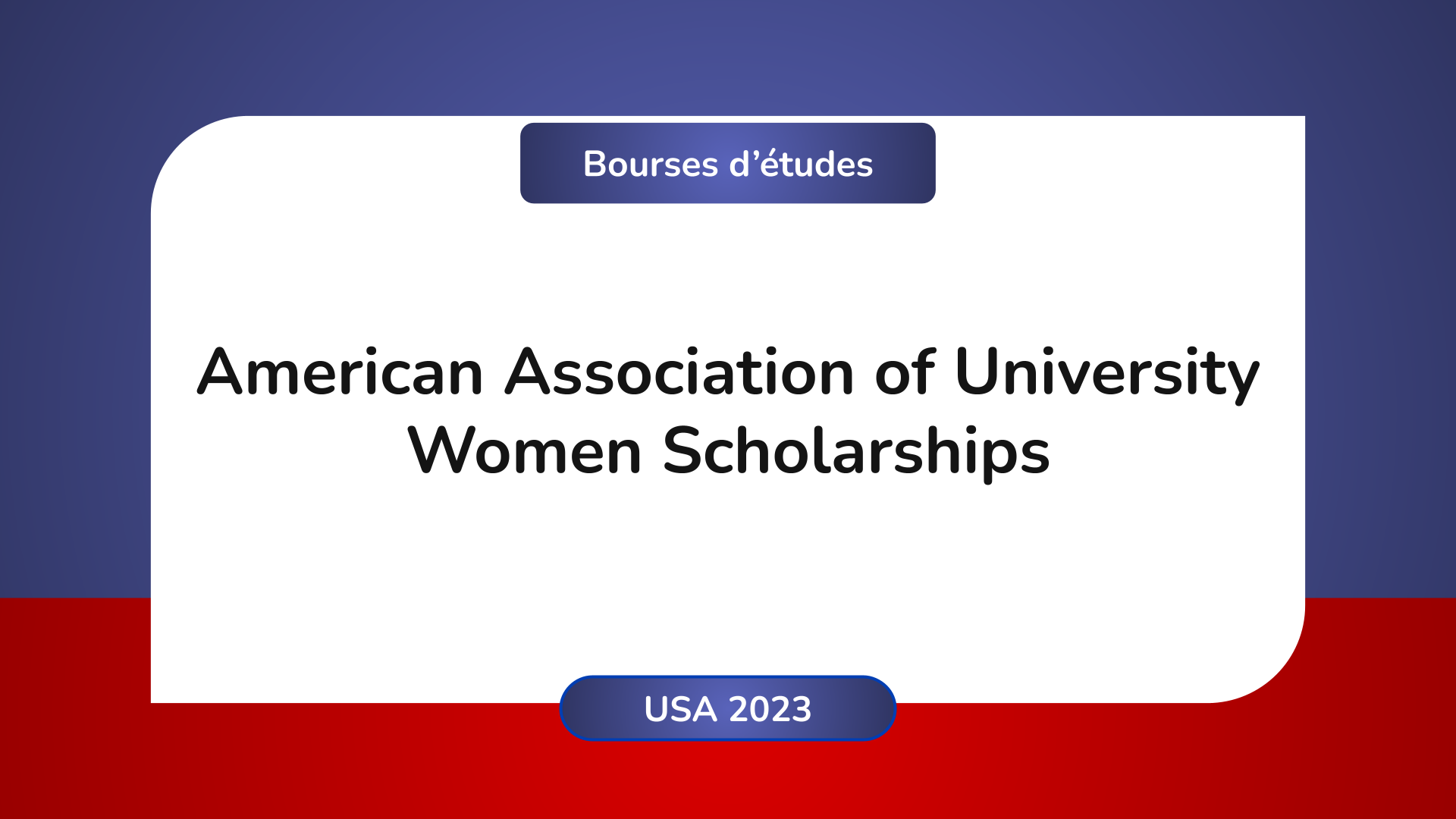 American Association of University Women Scholarships