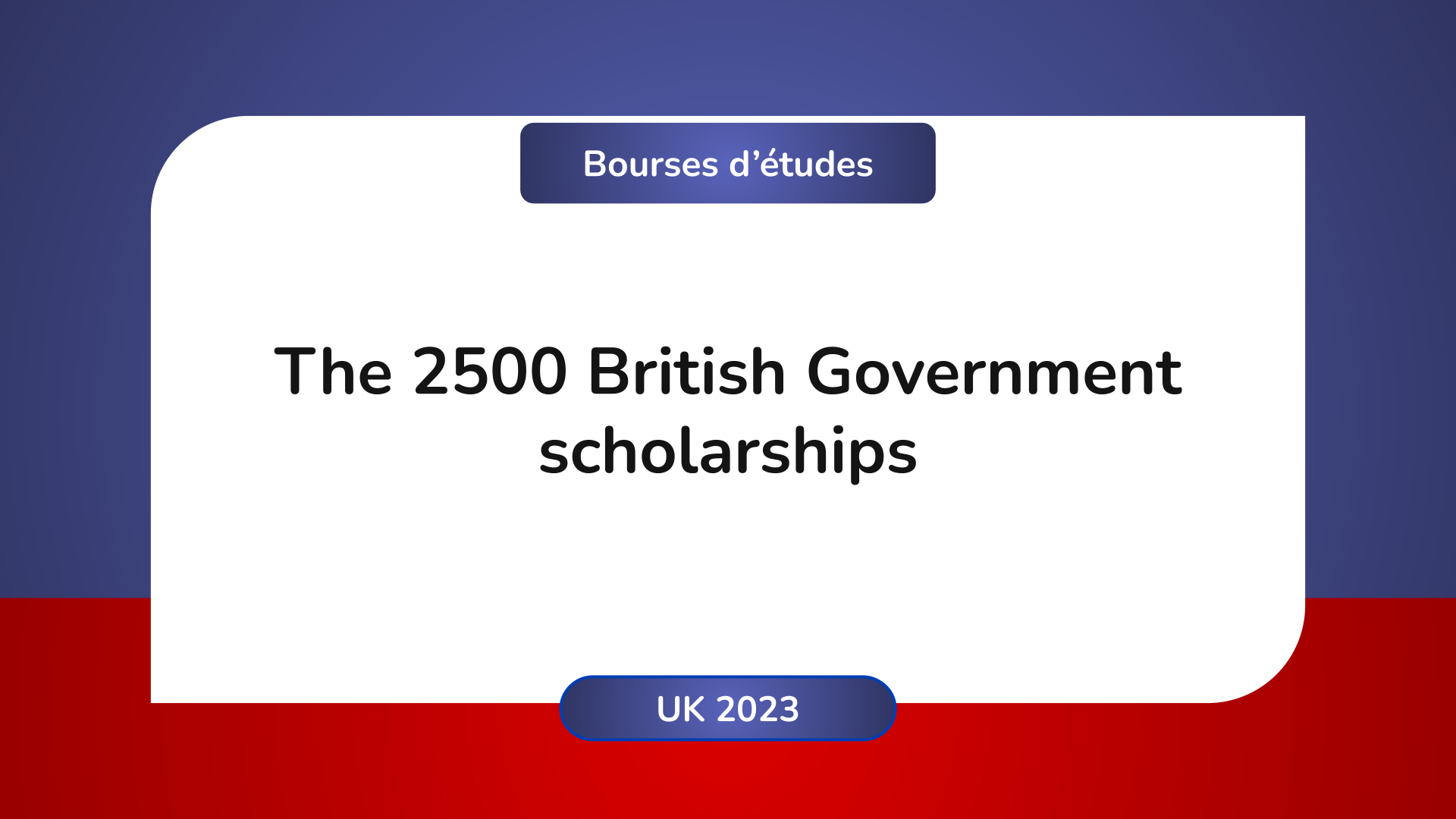 British Government scholarships