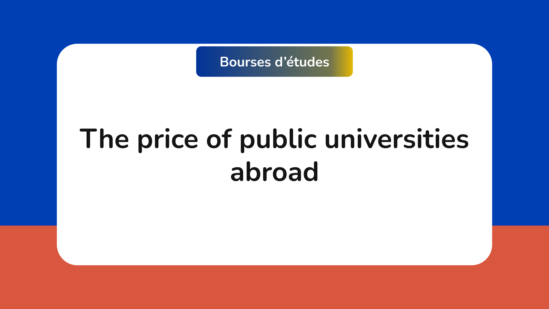 price of public universities abroad