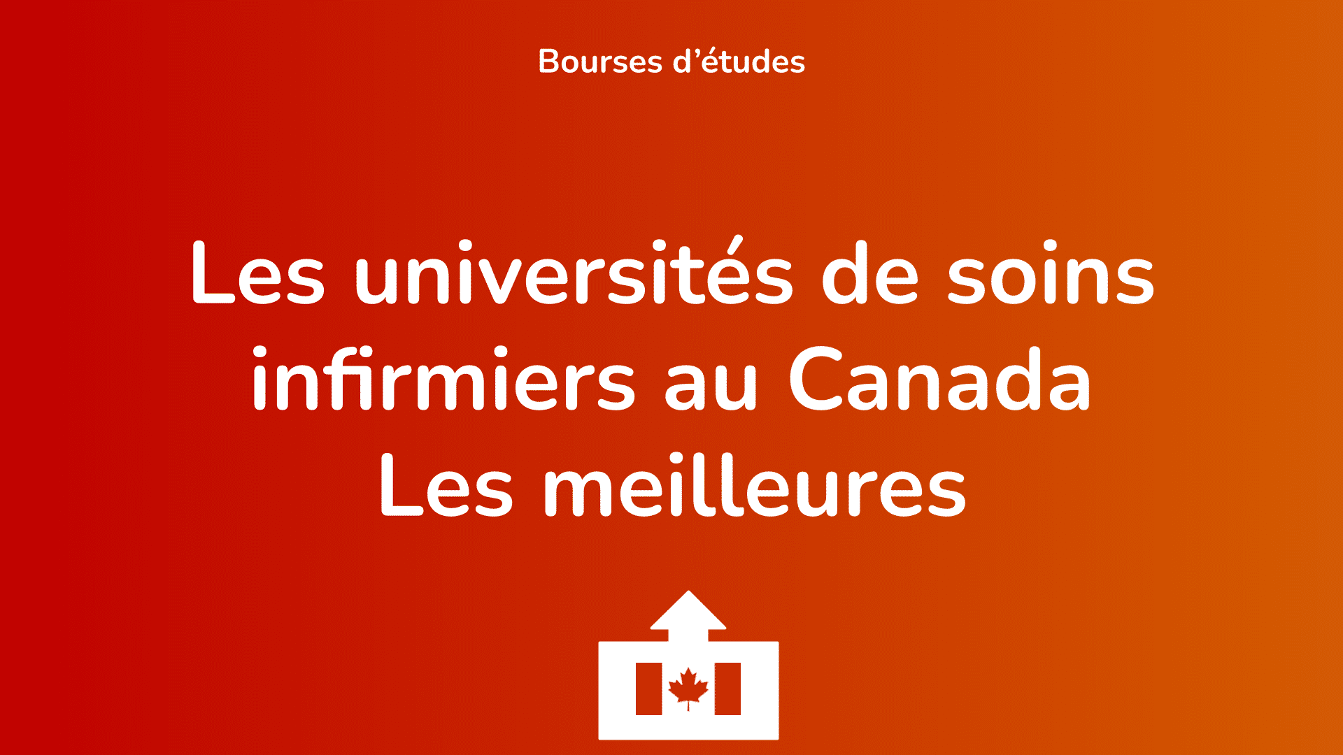 Les universités de soins infirmiers au Canada Les meilleures