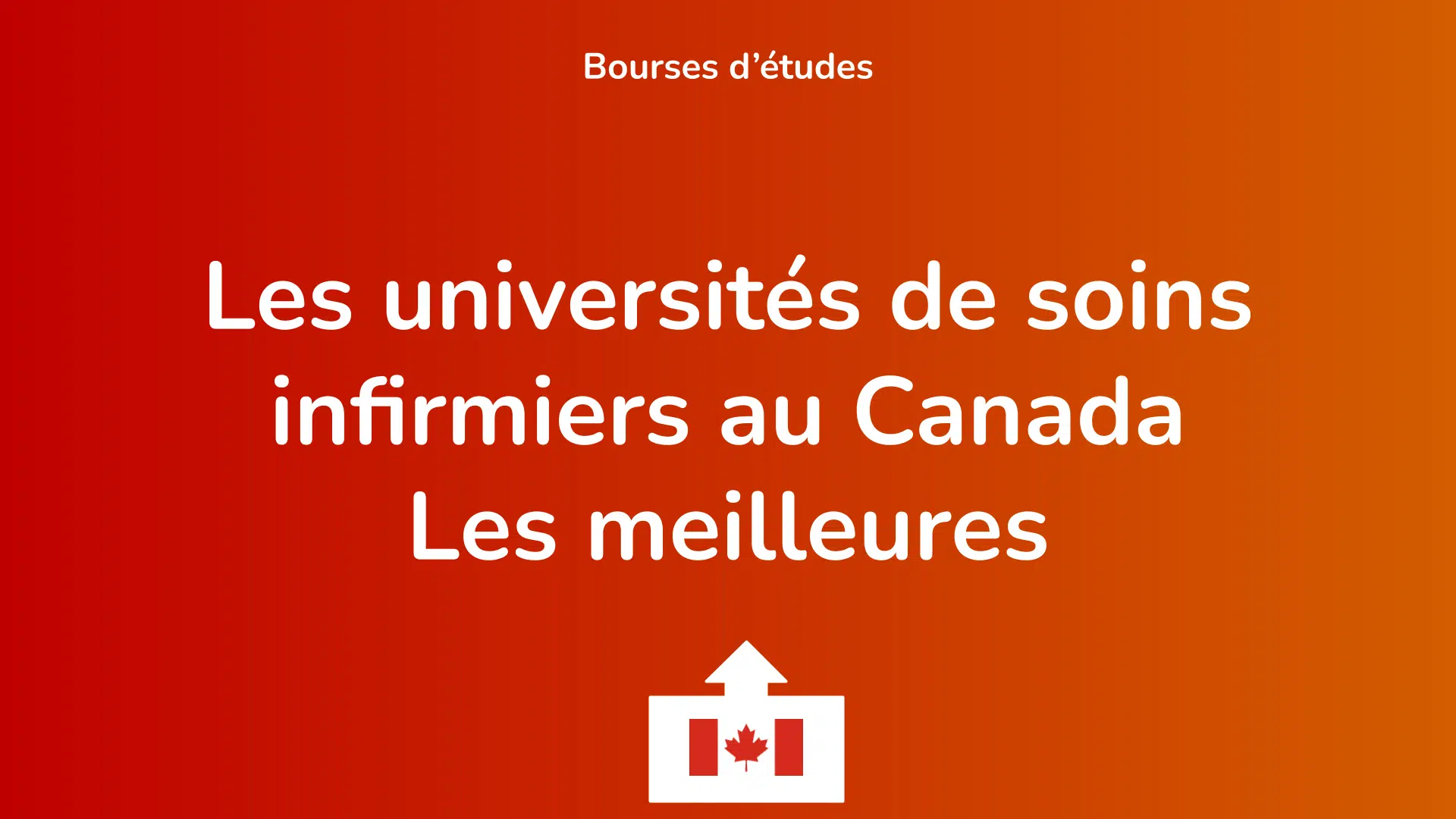 Les universités de soins infirmiers au Canada Les meilleures