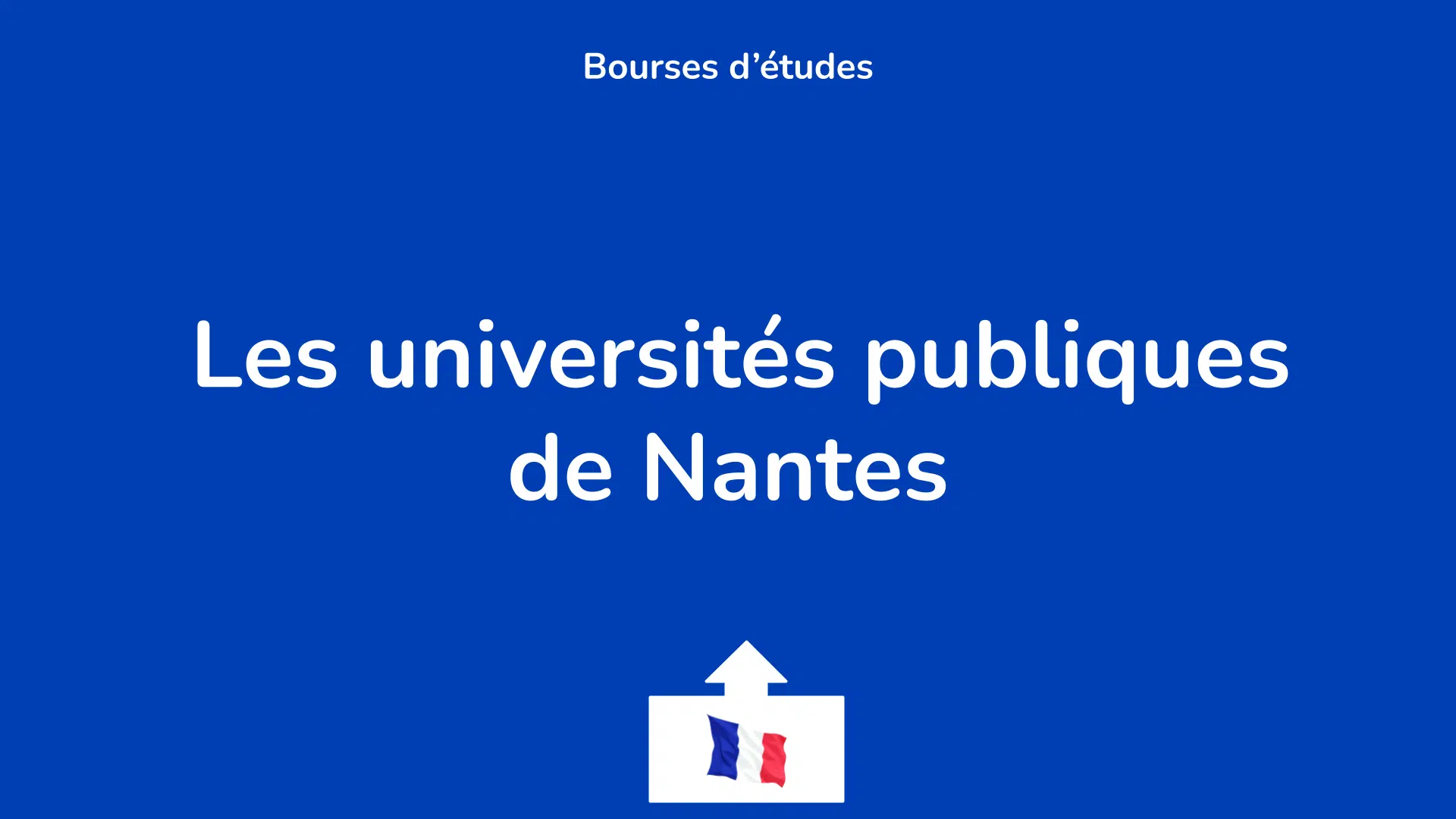 Les universités publiques de Nantes